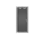Lanberg rack cabinet 10" wall-mount 12U/280x310 for self-assembly with glass door grey (flat pack)