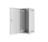 Lanberg rack cabinet 10" wall-mount 12U/280x310 for self-assembly with metal door grey (flat pack)