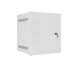Lanberg rack cabinet 10" wall-mount 6U/280x310 for self-assembly with metal door grey (flat pack)