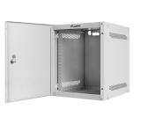 Lanberg rack cabinet 10" wall-mount 6U/280x310 for self-assembly with metal door grey (flat pack)