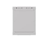 Lanberg rack cabinet 10" wall-mount 6U/300x300 (flat pack) with glass door grey