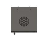 Lanberg rack cabinet 10" wall-mount 9U/300x300 (flat pack) with glass door black