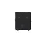 Lanberg rack cabinet 19" free-standing 15U/600x800 (flat pack) with mesh door black