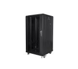 Lanberg rack cabinet 19" free-standing 22U/600x600 (flat pack) black
