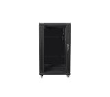 Lanberg rack cabinet 19" free-standing 22U/600x600 (flat pack) black