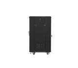 Lanberg rack cabinet 19" free-standing 22U/600x600 (flat pack) black