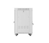 Lanberg rack cabinet 19" free-standing 22U/600x800 (flat pack) with glass door lcd grey v2