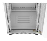 Lanberg rack cabinet 19" free-standing 22U/600x800 (flat pack) with glass door lcd grey v2
