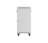 Lanberg rack cabinet 19" free-standing 22U/600x800 (flat pack) with glass door lcd grey v2