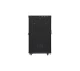Lanberg rack cabinet 19" free-standing 22U/800x1000 (flat pack) with mesh door lcd black v2