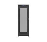 Lanberg rack cabinet 19" free-standing 27U/800x1200 (flat pack) with mesh door lcd black