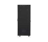 Lanberg rack cabinet 19" free-standing 37U/600x800 (flat pack) with glass door lcd black v2