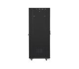 Lanberg rack cabinet 19" free-standing 37U/600x800 (flat pack) with glass door lcd black v2