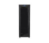 Lanberg rack cabinet 19" free-standing 37U/800x1000 (flat pack) with glass door lcd black v2