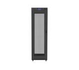 Lanberg rack cabinet 19" free-standing 42U/600x1000 (flat pack) with mesh door lcd black v2