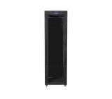 Lanberg rack cabinet 19" free-standing 42U/600x600 (flat pack) with glass door lcd black v2