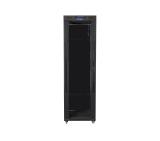 Lanberg rack cabinet 19" free-standing 42U/600x800 (flat pack) with glass door lcd black v2