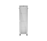 Lanberg rack cabinet 19" free-standing 42U/600x800 (flat pack) with glass door lcd grey v2