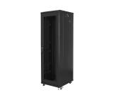 Lanberg rack cabinet 19" free-standing 42U/600x800 (flat pack) with mesh door black