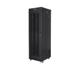 Lanberg rack cabinet 19" free-standing 42U/600x800 (flat pack) with mesh door lcd black v2