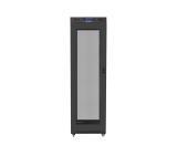 Lanberg rack cabinet 19" free-standing 42U/600x800 (flat pack) with mesh door lcd black v2