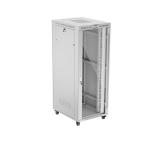 Lanberg rack cabinet 19" free-standing 42U/800x1000 (flat pack) with glass door lcd grey v2