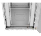 Lanberg rack cabinet 19" free-standing 42U/800x1000 (flat pack) with glass door lcd grey v2