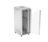 Lanberg rack cabinet 19" free-standing 42U/800x1000 (flat pack) with glass door lcd grey v2