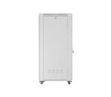Lanberg rack cabinet 19" free-standing 42U/800x1000 (flat pack) with glass door lcd grey v2