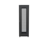 Lanberg rack cabinet 19" free-standing 42U/800x1000 (flat pack) with mesh door black