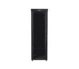 Lanberg rack cabinet 19" free-standing 47U/800x1000 (flat pack) with glass door lcd black v2