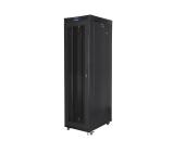 Lanberg rack cabinet 19" free-standing 47U/800x1000 (flat pack) with mesh door lcd black v2