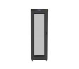 Lanberg rack cabinet 19" free-standing 47U/800x1000 (flat pack) with mesh door lcd black v2