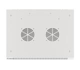 Lanberg rack cabinet 19" wall-mount 12U/600x450 for self-assembly with metal door grey (flat pack)