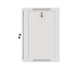 Lanberg rack cabinet 19" wall-mount 12U/600x450 for self-assembly with metal door grey (flat pack)