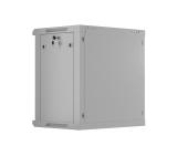Lanberg rack cabinet 19" wall-mount 12U/600x450 with perforated door grey (flat pack)