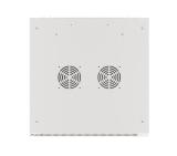 Lanberg rack cabinet 19" wall-mount 12U/600x600 for self-assembly with metal door grey (flat pack)