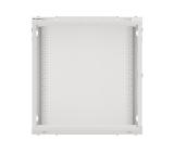 Lanberg rack cabinet 19" wall-mount 12U/600x600 for self-assembly with metal door grey (flat pack)
