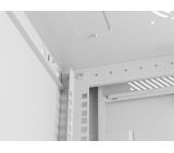 Lanberg rack cabinet 19" wall-mount 4U/600x450 with perforated door grey (flat pack)