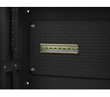 Lanberg rack cabinet 19" wall-mount 4U+3u/540x200 low-profile black (assembled)