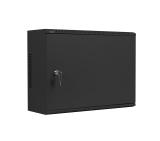 Lanberg rack cabinet 19" wall-mount 4U+3u/540x200 low-profile black (assembled)