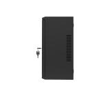 Lanberg rack cabinet 19" wall-mount 4U+3u/540x200 low-profile black (assembled)