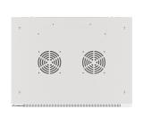 Lanberg rack cabinet 19" wall-mount 6U/600x450 for self-assembly with metal door grey (flat pack)