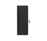 Lanberg rack cabinet 19" wall-mount 6U+3u/540x200 low-profile black (assembled)