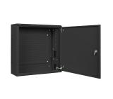Lanberg rack cabinet 19" wall-mount 6U+3u/540x200 low-profile black (assembled)