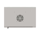 Lanberg rack cabinet 19" wall-mount 9U/540x350 (flat pack) with glass door grey