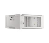 Lanberg rack cabinet 19" wall-mounted 4U 600 fast assembly (flat pack) grey