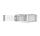 Lanberg rack cabinet 19" wall-mounted 4U 600 fast assembly (flat pack) grey