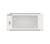 Lanberg rack cabinet 19" wall-mounted 4U 600 fast assembly (flat pack) grey