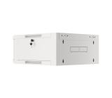 Lanberg rack cabinet 19" wall-mounted 4U 600 fast assembly (flat pack) grey